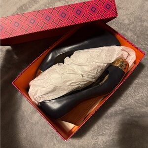 Tory Burch Navy Blue Women's Shoes